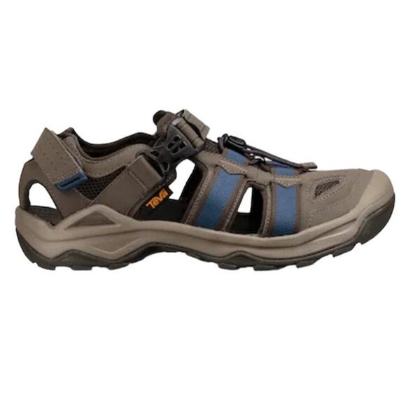 Teva Men's Omnium 2 Closed Toe Water Resistant Sport Sandals Gray Size 9 NIB - Picture 1 of 8